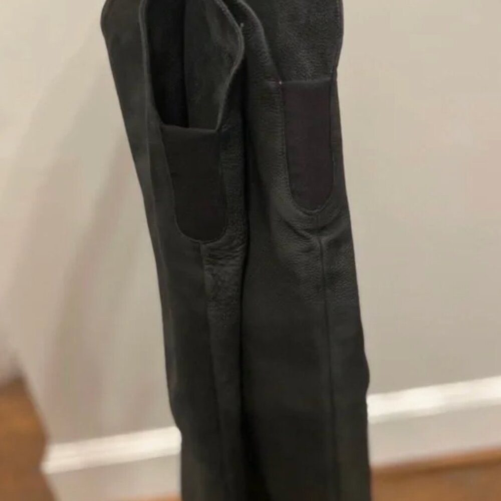 STUART WEITZMAN Over the Knee Suede Leather Boots 7 $895 - Picture 3 of 6